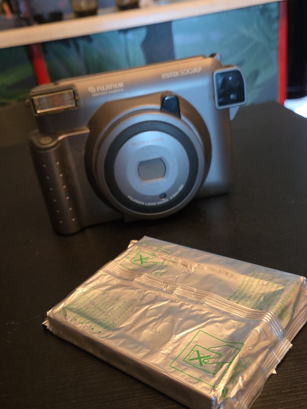 Fujifilm Instax 500AF Instant Camera - Metallic Gray